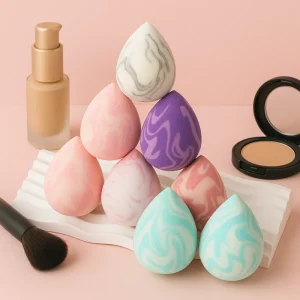 1 Pcs Random Color Makeup Sponges Set for Dry Wet Use Foundation Blending Sponge