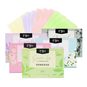 1 Ply Oil Absorbing Blotting Paper for Home Use Facial Oil Absorption