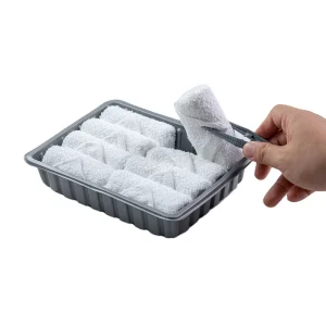100% Cotton Face Hand Disposable Hot Airline Towel