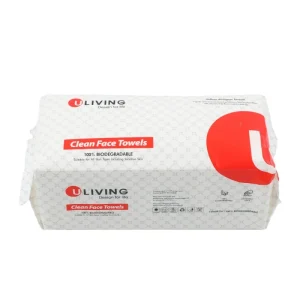 100% Cotton Large Soft Portable Facial Washcloth Daily Cleaning Care Wash Face Disposable Face Towel 60 Pcs