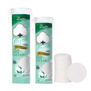 100% Cotton Soft Makeup Remover Pads Thickened Sandwich Wet Compress All English Pack for Facial Use SY587