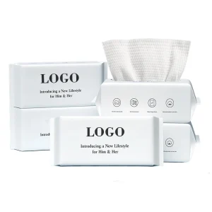 100% Disposable Cotton Face Towel Quick-Dry Non-Woven Paper Bath Towel Customizable Antibacterial Hypoallergenic Solid Nonwoven