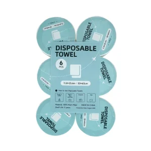 100% Non Woven Fabric Premium Quality Reusable Biodegradable Compressed Face Towel Multi Functional Customized Super Absorption