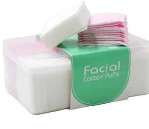 100% Organic Biodegradable Double Color Cotton Pad Lint Free Facial Makeup Remover Pads Cleaning Cosmetic Cotton Pad