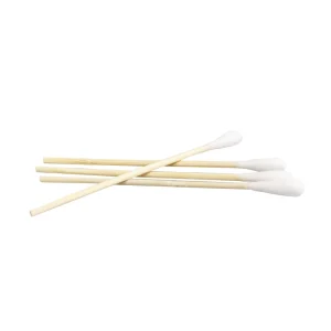 100 Pcs 6″ Cotton Swabs & Buds 100% Cotton CE Certified Medical Grade