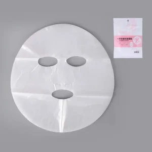 100 Pcs Disposable Face Paper Egg Skin Care Masks Sheet Moisture Retention Preservative Film Plastic Facial Mask Sheet