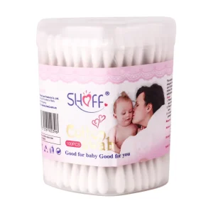 100% Pure Cotton 100pcs Cotton Buds With Eco friendly Cotton Swab for Baby Adult Use
