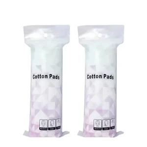 100% Pure Cotton Pad Hypoallergenic Makeup Remover Pad Multi Layer Design for Facial Cleansing and Nail Polish Removing