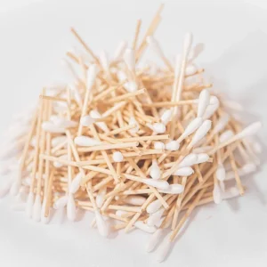 100% Pure Natural Cotton Swabs Single End Cosmetic Bud Made in China Medical Grade Cotton Products