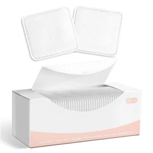100% Vegan Soft Skin Care Cotton Pad Makeup Remover Toner Moisturizing Stretchable Makeup Cosmetic Cotton Pads Large Size