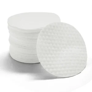 100% Viscose Cotton Face Cleansing Salicylic Acid Pad 6cm Round Wipes Facial Eyes Lip Cosmetic Cotton Pads