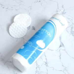 100PCS Round Makeup Remover Pads Disposable 100% Pure Cotton Cosmetic Cotton Pads