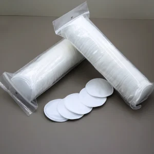 100pcs Cotton Pads Travel-friendly Face Care Makeup Remover Customize Embossed and Logo Pad