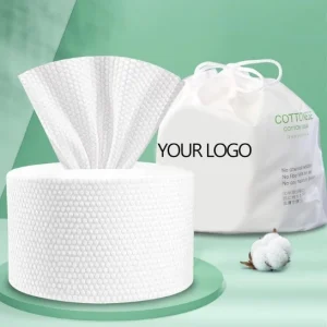 100pcs Soft Disposable Non-Woven Fabric Face Towel Deeply Absorbent Multi-Purpose Facial Paper Babies Household Skin Care
