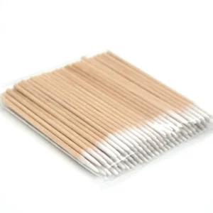 100pcs bag Wooden Cotton Tip Tattoo Supplies Cotton Buds Swabs Makeup Cosmetic Applicator Sticks