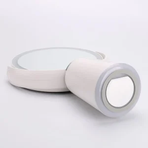 10X Magnifying LED Makeup Mirror, 360° Rotatable Lighted Vanity Mirror with Dimmable Touch Control
