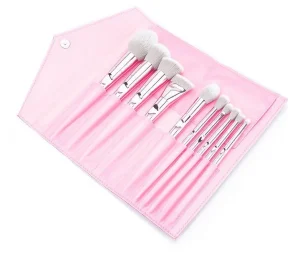 10pcs Makeup Brush Set 2 Color Cosmetic Brush Kit Customize Private Label Brush
