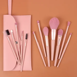 12 Pcs Set Kit Makeup Brushes Soft Natural Synthetic Hair Cosmetic Beauty Brush Tools