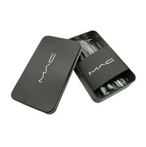 12PCS Makeup Brush Set Face Makeup Eye Shadow Eyeliner Lip Brush Set Tool with Metal Box Makeup Brush