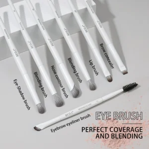 12Pcs Professional Makeup Brushes Set Premium Synthetic Foundation Powder Concealer Eyeshadow Brush Kit for Makeup Artist