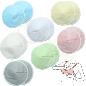 12cm Reusable Washable Waterproof 3 Layers Nursing Pad for Pregnant Women