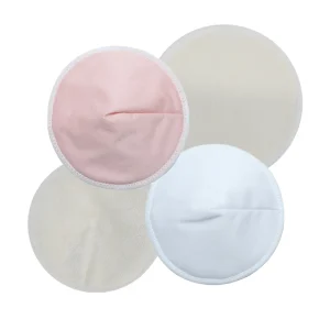 12cm Reusable Washable Waterproof Pregnant Bamboo Fabric 3 Layers Bamboo Nursing Pad