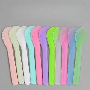 13CM PP Facial Mask Stick and Cosmetics Spoon for Powder Stirring and Adjusting