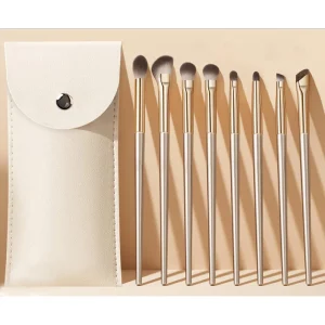 15 Sets of Gold-plated Eye Brushes for Eyeshadow Portable Complete Set of Brushes Makeup Brushes