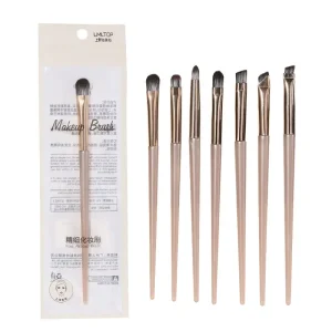 15 Soft-Bristled Long-Handled Makeup Brushes Single Pack Eye Shadow Blush Powder Tool Face Use Cxt046