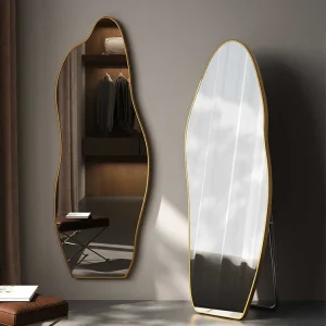 150X40CM Home Full length Girls Bedroom Cloud Fitting Floor Makeup Wall Hanging Nordic Mango Dressing Mirror Dropshipping DDP