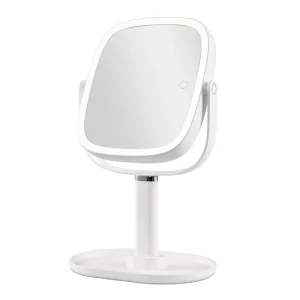 15X Makeup Magnifying Vanity Mirror 3 Color LED Lights 2 Sided Adjustable Brightness Personalized Cosmetic Mirror