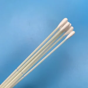 15cm Rayon Test Swabs Lint Free Disposable Cotton Buds for Reliable Sample Collection