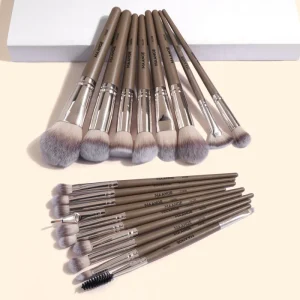 18 Pcs Foundation Makeup Brush Set Custom Logo Private Label