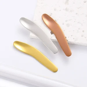 1PCS Face Spatulas Spoon 304 Stainless Steel Facial Cream Spoon for Eye Cream Metal Cosmetic Spoon