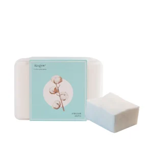 200 Pcs Multifunction Natural Cotton Pads Thin Cardboard PP Box for Women