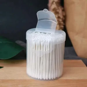 200PCS Custom Paper Stick Disposable Baby Safety Cotton Buds Ear Cleaning Baby Cotton Swabs