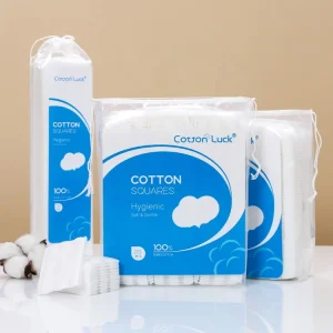 200PCS Eco-Friendly Disposable Soft Skin Care Cotton 3-Layer 50x60mm Facial & Makeup Remover Pads