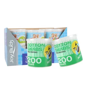 200pcs Cotton Ear Cleaning Swabs