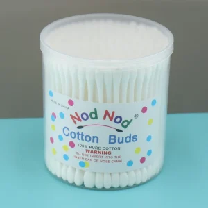 200pcs Disposable Medical Grade Plastic Cotton Swabs Eco Friendly Ear Cleaning Cotton Buds for Personal Hygiene & First Aid Use