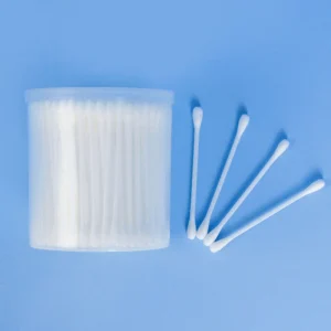200pcs Ear Cleaning Plastic Stick Cotton Buds Cotton Tips