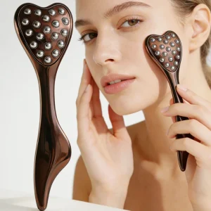 20pcs 304 Beads Rolling Scraping Massage Spoon Face Lifting Skin Care Improve Eye Cold Compress Facial Beauty Stick
