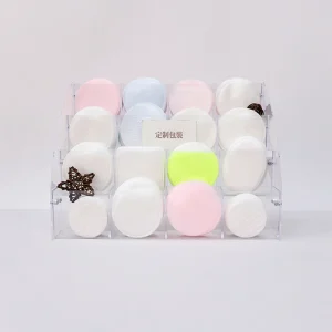 222pcs bag Custom Logo Disposable 3 Ply Eco friendly Cotton Cosmetic Pads Face Clean Nail Makeup Soft Sandwich Pad Makeup