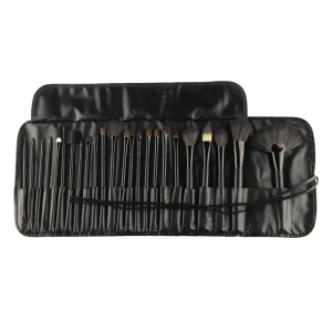24 Piece Full Set Synthetic Hair Single Makeup Brush Super Soft Face Eye Shadow Brushes with Wood Handle