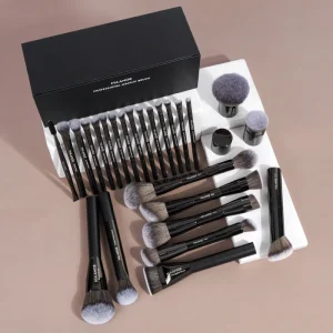 25PCS Makeup Brush Set Custom Logo Innovative High Density Makeup Brushes