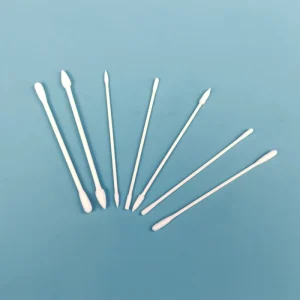 25pcs Paper Stick 3mm Small Pointed Q tips Cleanroom Cotton Bud Swab with Double Heads
