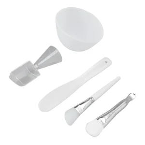 3 in 1 DIY Silicone Facial Mask Bowl Kit Care Beauty Tools Application Facial Mask Mixing Tool Facial With Spoon