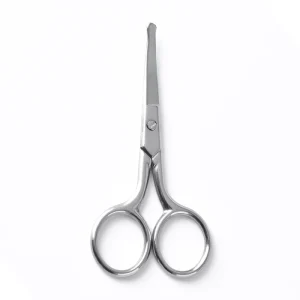 3.7 Inch Stainless Steel Nail Scissor Rounded Blunt Nose Hair Scissor Manicure Makeup Tools Beauty Products Straight