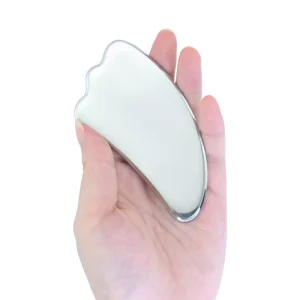 304 Stainless Steel Gua Sha Board Facial Lifting Scraping Massage Tool for Face Body Spa Skin Care Custom Logo