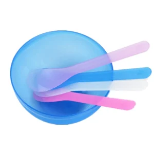 30g Plastic Facial Mask Mixing Spoon Beauty Salon Preparation Tool Packaging Bowl for Skincare