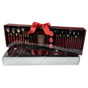 32Pcs Diamond Handle Makeup Brush Set with Gift Box